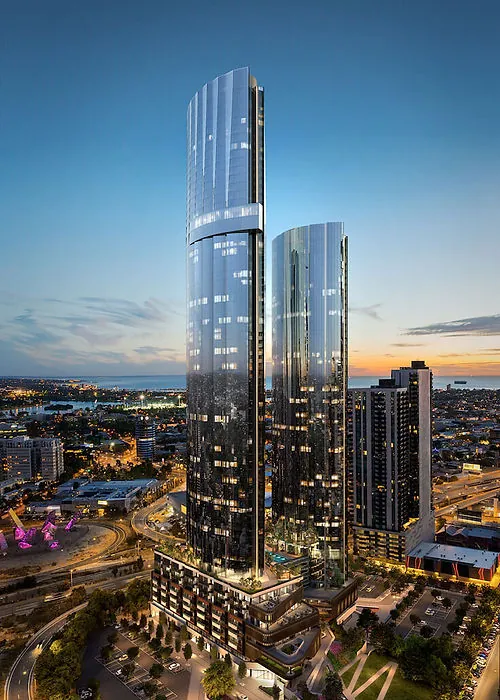 Electrical installation at a mixed-use precinct